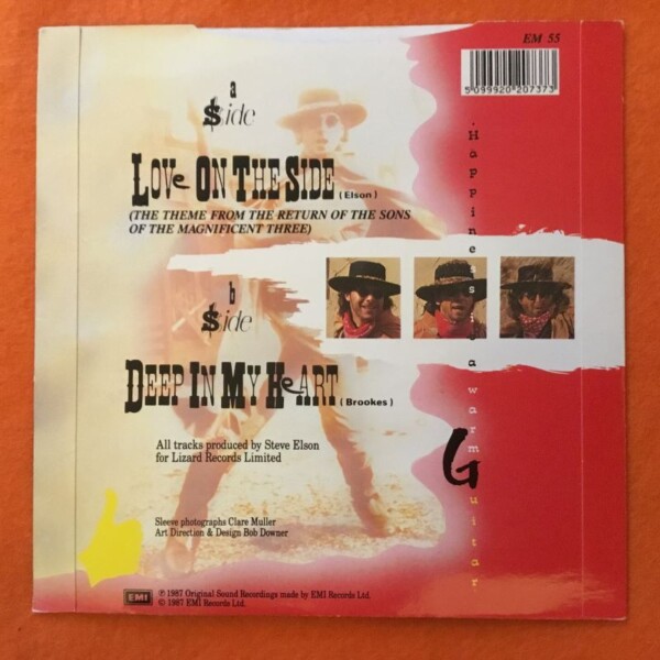Broken English- Love On The Side- Deep In My Heart- EMI Records 7" -1987 - Image 2