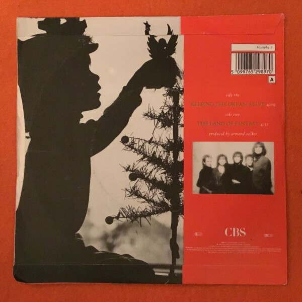 Freiheit- Keeping The Dream Alive- Land of Fantasy- CBS Records 7" -1988 - Image 2