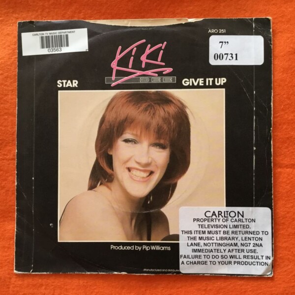 Kiki Dee- Star- Give It Up- Ariola Records 7" -1981 - Image 2