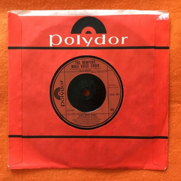 Newport Male Voice Choir- Love Me Tender- Still, Still, Still- Polydor Records 7" -1977 - Image 2