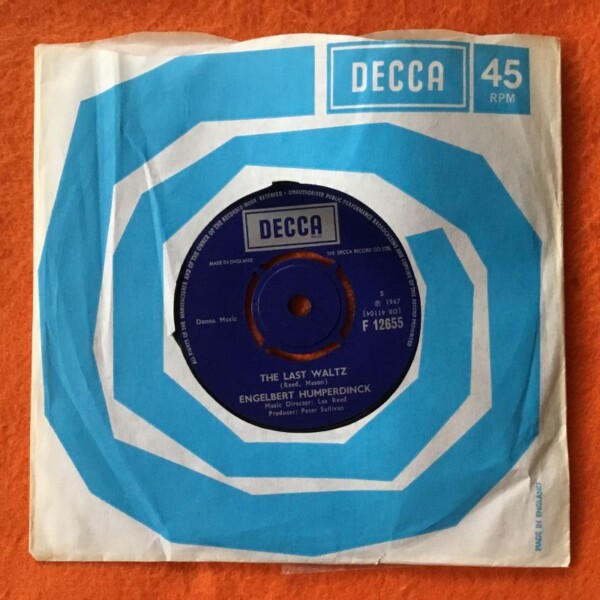 Engelbert Humperdinck- Release Me- That Promise- Decca Records 1967