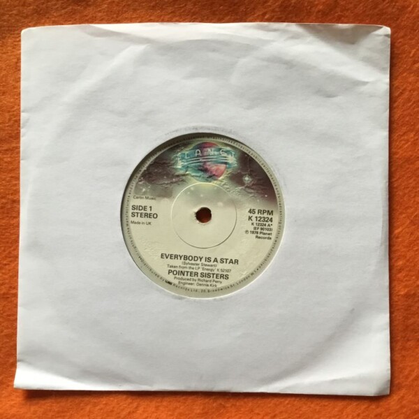 Pointer Sisters- Everybody Is A Star- Lay It On The Line- Planet Records 1978