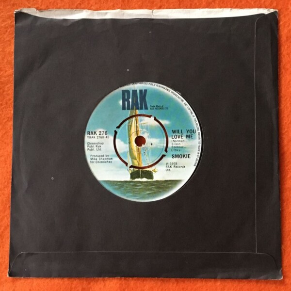 Smokie- Oh Carol- Will You Love Me- RAK Records 1978 - Image 2