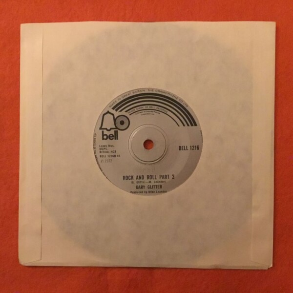 Gary Glitter- Rock And Roll Part 1 & 2- Bell Records 7" - 1972 - Image 2