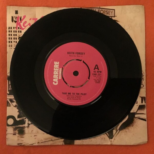 Keith Forsey- Take Me To The Pilot- Hold On- Carrere Records 7" - 1981 - Image 3