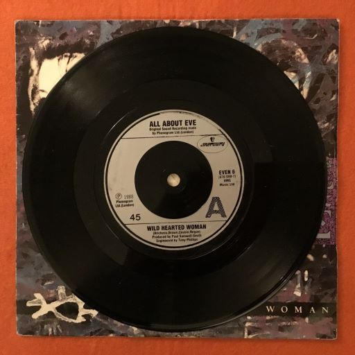 All About Eve- Wild Hearted Woman- Mercury Records 7" - 1988 - Image 3