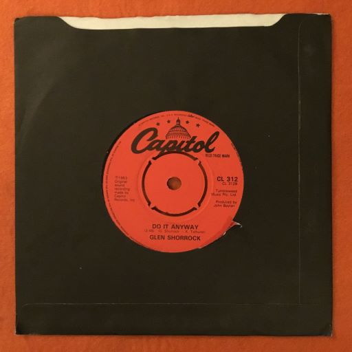 Glen Shorrock- Don't Girls Get Lonely- Capitol Records 7"- 1983 - Image 2