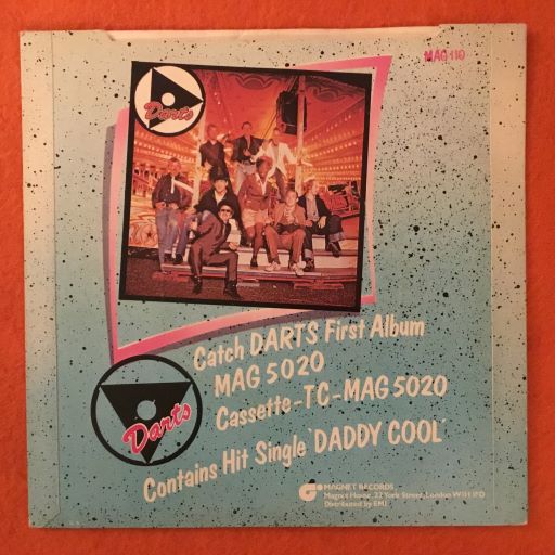 Darts- Come Back My Love- Magnet Records 7"- 1977 - Image 2