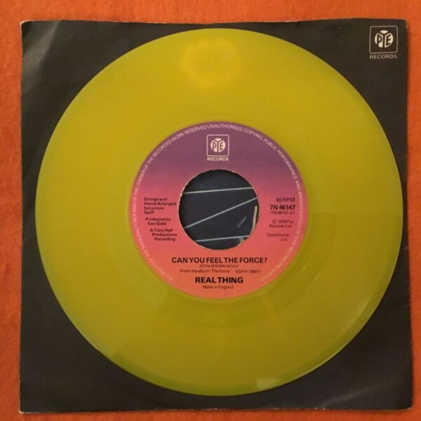 Real Thing- Can You Feel The Force?- PRT Records 7" 1978 - Image 3