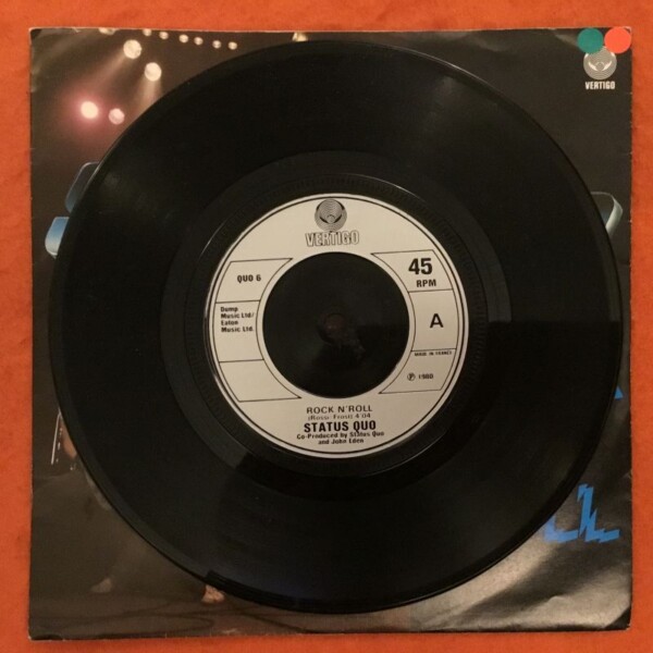 Status Quo- Rock N Roll- Hold You Back- Backwater- Vertigo Records- 1980 - Image 3