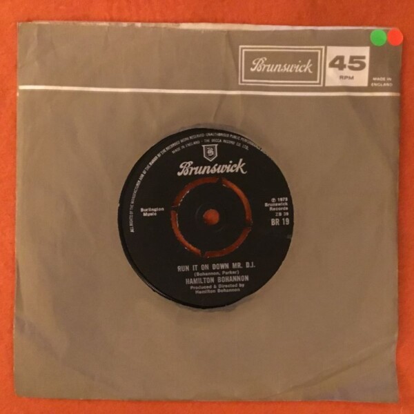 Hamilton Bohannon- Disco Stomp- Brunswick Records 7" -1975 - Image 2