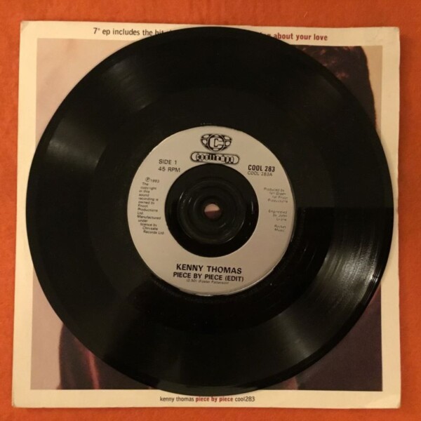 Kenny Thomas- Piece By Piece- Best Of You- Thinking About Your Love- Cooltempo Records 7" -1993 - Image 3
