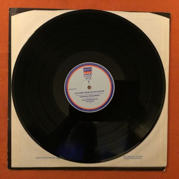 Mussorgsky- Pictures From An Exhibition- New PO- Stokowski- Decca Records LP - Image 3