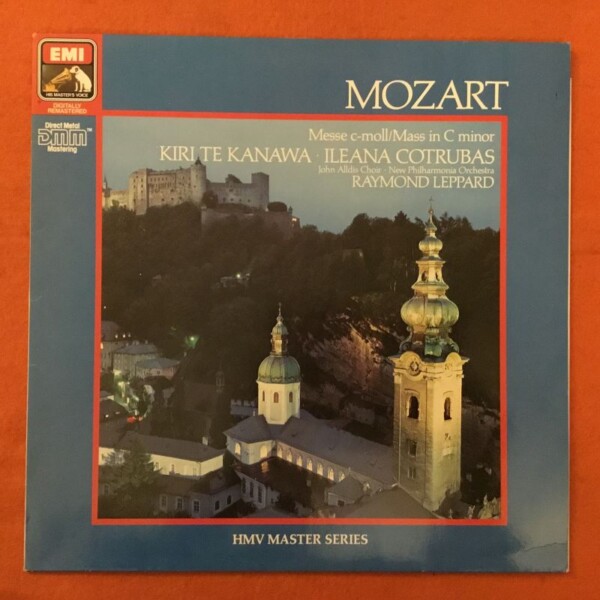 Mozart- Mass In C Minor- Kanawa- New PO- Leppard- HMV Records- LP