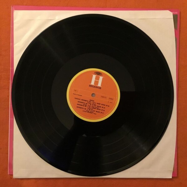 Chopin Masterpieces- Stefan Askenase- Heliodor Records- LP 1972 - Image 3