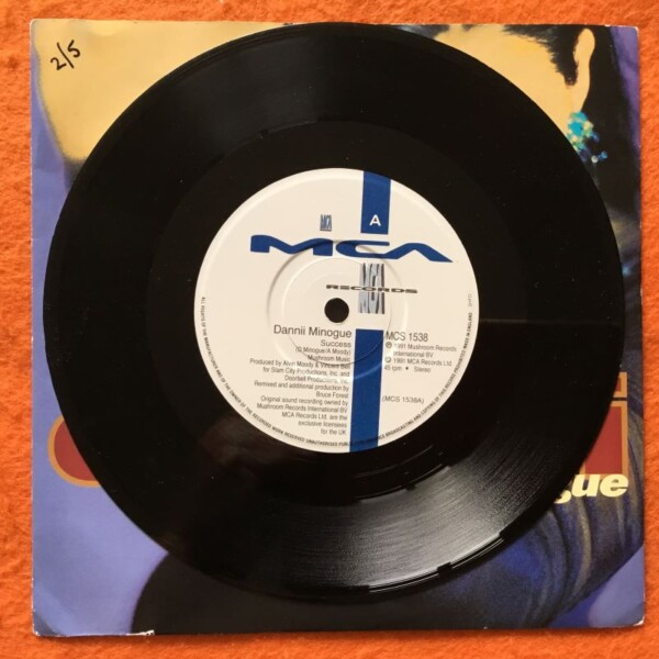 Dannii Minogue- Success- MCA Records 7" - 1991 - Image 3