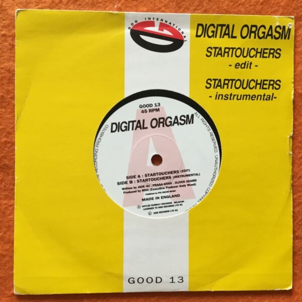 Digital Orgasm- Startouchers- Dead Dead Good Records 7" 1992