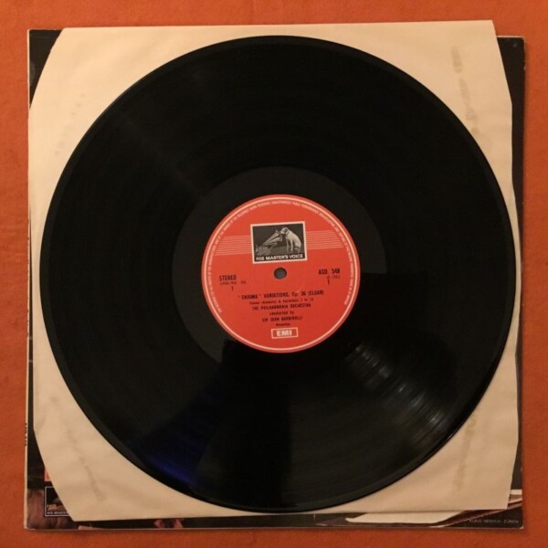 Elgar- Enigma Variations- John Barbirolli- Philharmonia Orchestra- HMV Records- LP 1963 - Image 3