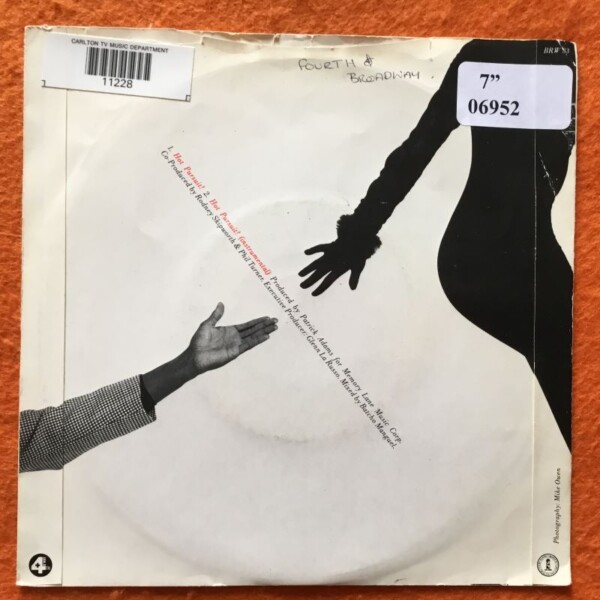 Skipworth & Turner- Hot Pursuit! (2 Versions)- Fourth & Broadway Records 7" 1985 - Image 2