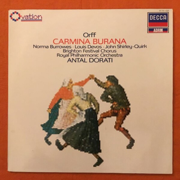 Orff- Carmina Burana- Royal Philharmonic Orchestra- Antal Dorati Records- LP 1987