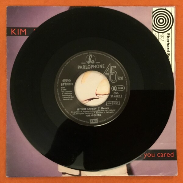 Kim Appleby- If You Cared (2 Versions)- Parlophone Records 7" 1991 - Image 3