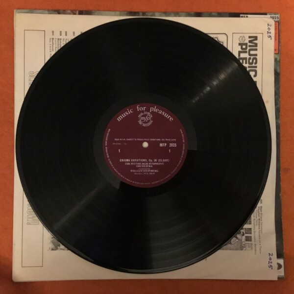 Elgar -Enigma Variations- Steinberg- Pittsburgh SO- MFP/EMI Records- LP - Image 3