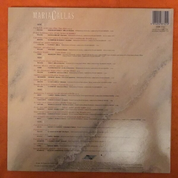 The Maria Callas Collection- A Tribute To Maria Callas- Stylus Records- 2LP 1987 - Image 2