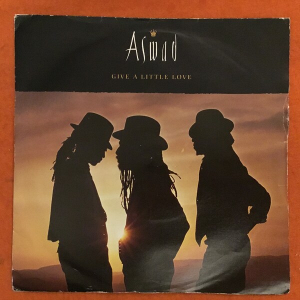 Aswad- Give A Little Love- Island Records 7" - 1988