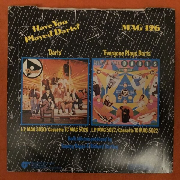 Darts- It's Raining- Magnet Records 7"- 1978 - Image 2