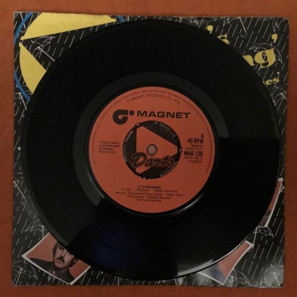 Darts- It's Raining- Magnet Records 7"- 1978 - Image 3