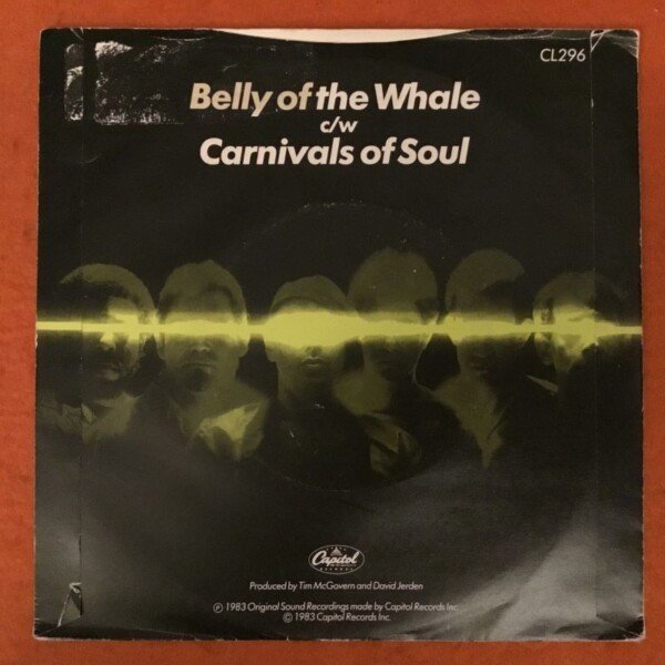 Burning Sensations- Belly Of The Whale- Carnivals Of Souls- Capitol Records 7" - 1983 - Image 2