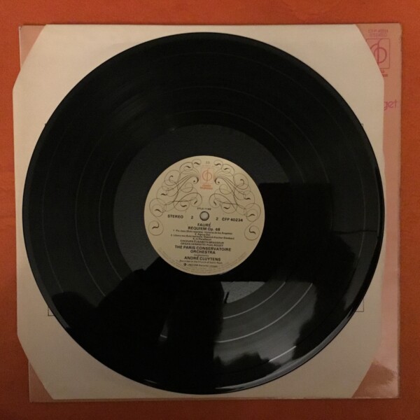 Faure- Requiem- Paris CO- Cluytens- De Los Angeles- Fischer-Dieskau- CFP/EMI Records- LP - Image 4