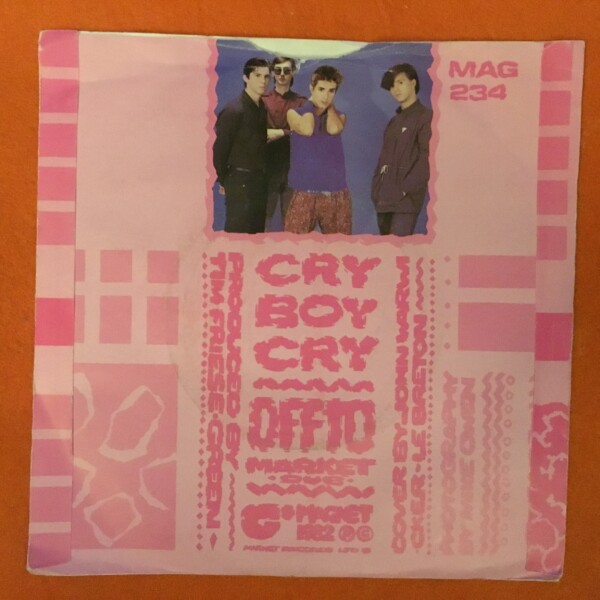 Blue Zoo- Cry Boy Cry- Magnet Records 7"- 1982 - Image 2