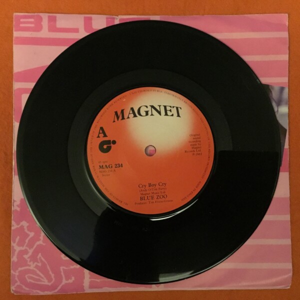 Blue Zoo- Cry Boy Cry- Magnet Records 7"- 1982 - Image 3