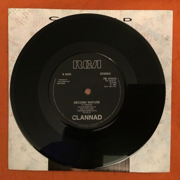 Clannad- Something To Believe In- RCA Records 7" -1987 - Image 4