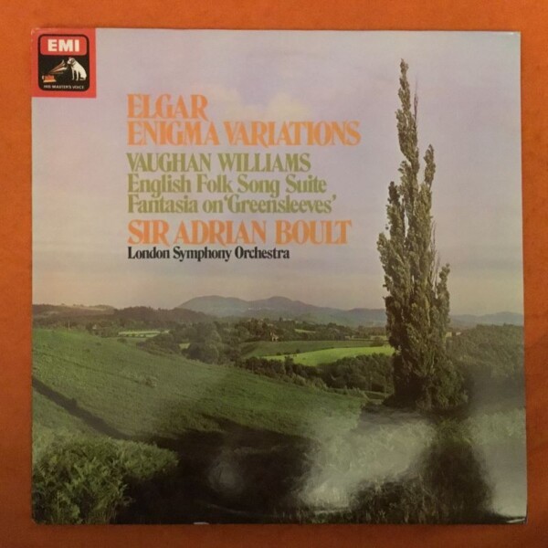 Elgar -Enigma Variations- London SO- Boult -HMV/EMI Records- LP 1971