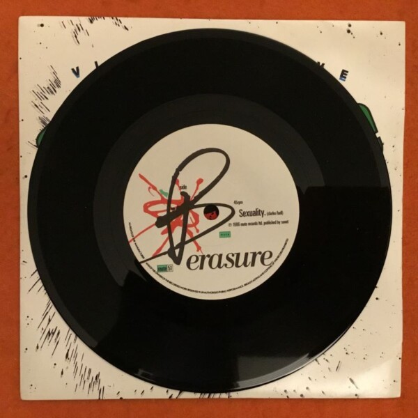 Erasure- Victim Of Love- Mute Records 7" - 1987 - Image 4