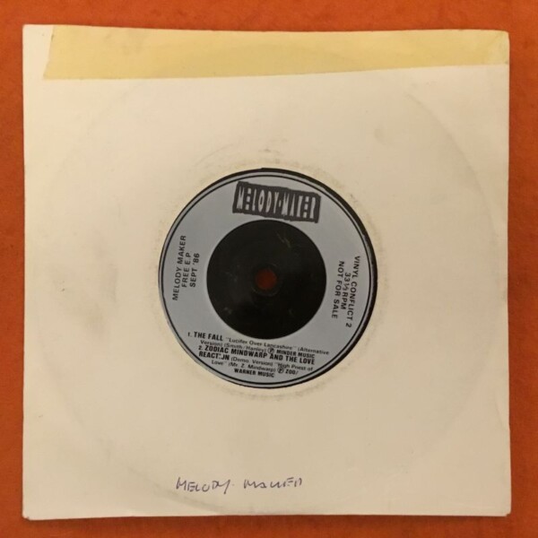 Vinyl Conflict 2- Various- Hollywood Beyond, Cocteau Twins, The Fall, Zodiac Mindwarp- Melody Make Records 7" 1986