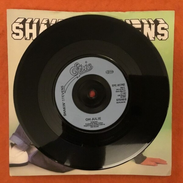 Shakin Stevens- Oh Julie- I'm Knockin- Epic Records 1981 - Image 3