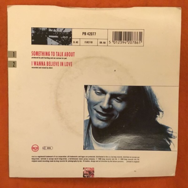Ellert- Something To Talk About- RCA Records 7" - 1988 - Image 2