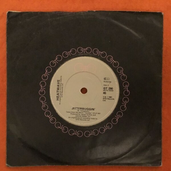 Heatwave- Jitterbuggin- Goin Crazy- GTO Records 7" 1981