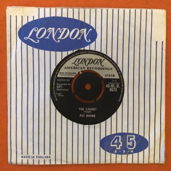 Pat Boone- Speedy Gonzales- The Locket -London Records 7" 1962 - Image 2