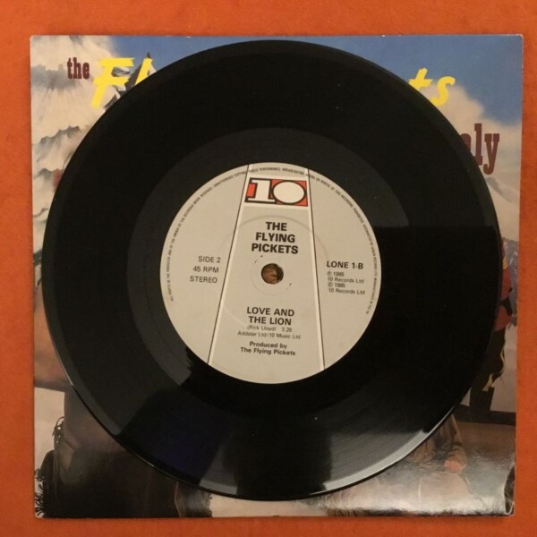 Flying Pickets - Only The Lonrly- Virgin/Ten Records 7" - 1985 - Image 4
