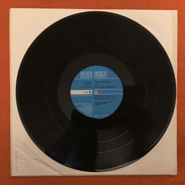 Johann Strauss- The Waltzes of Johann Strauss- Gruber- Vienna State Opera Orchestra -Readers Digest Records LP - Image 3