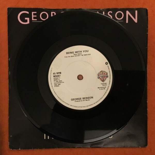 George Benson - In Your Eyes- Being With You- Warner Bros Records 7" - 1983 - Image 4