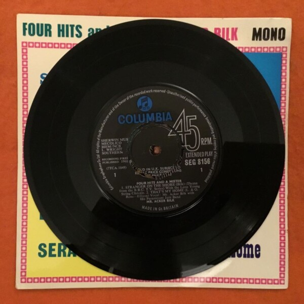 Acker Bilk- Four Hits And A Mister EP- Columbia Records- 4 Track 7" -1961 - Image 3