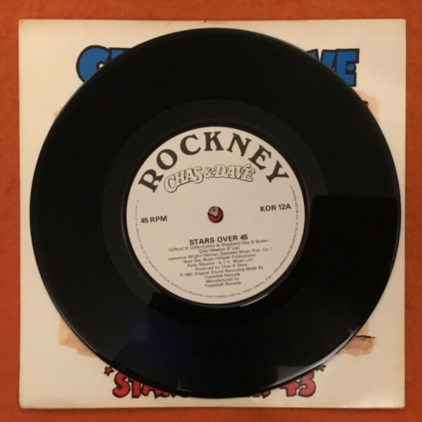 Chas & Dave- Stars Over 45 -Harem - Rockney Records 7"- 1981 - Image 3