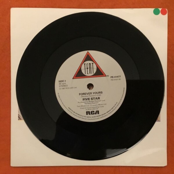 Five Star- Whenever You're Ready- Forever Yours- RCA/Tent Records 1987 - Image 4