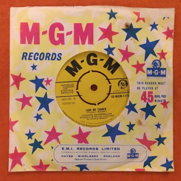 Richard Chamberlain- All I Do Is Dream Of You- Love Me Tender- MGM Records 1962 - Image 2