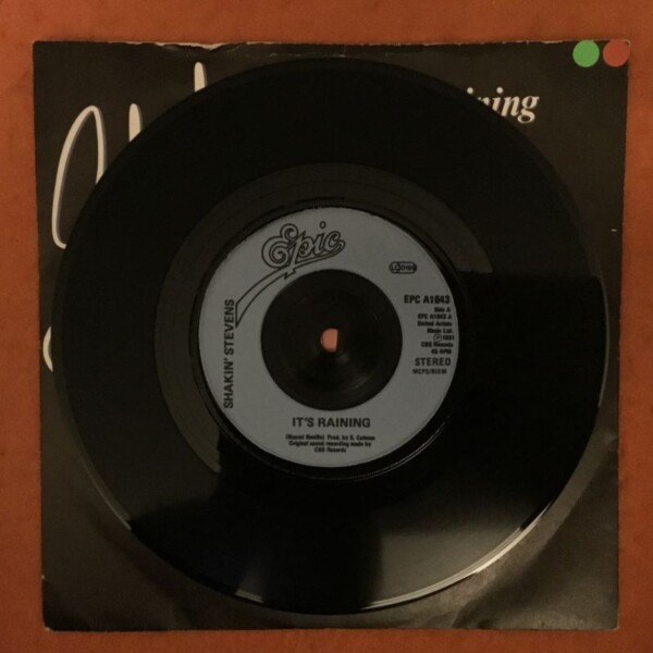 Shakin Stevens- It's Raining- You And I Were Meant To Be- Epic Records 1981 - Image 3